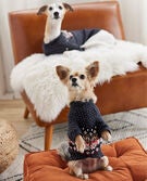 Hanna Andersson Family Heritage Fairisle in Red Pet Pajama